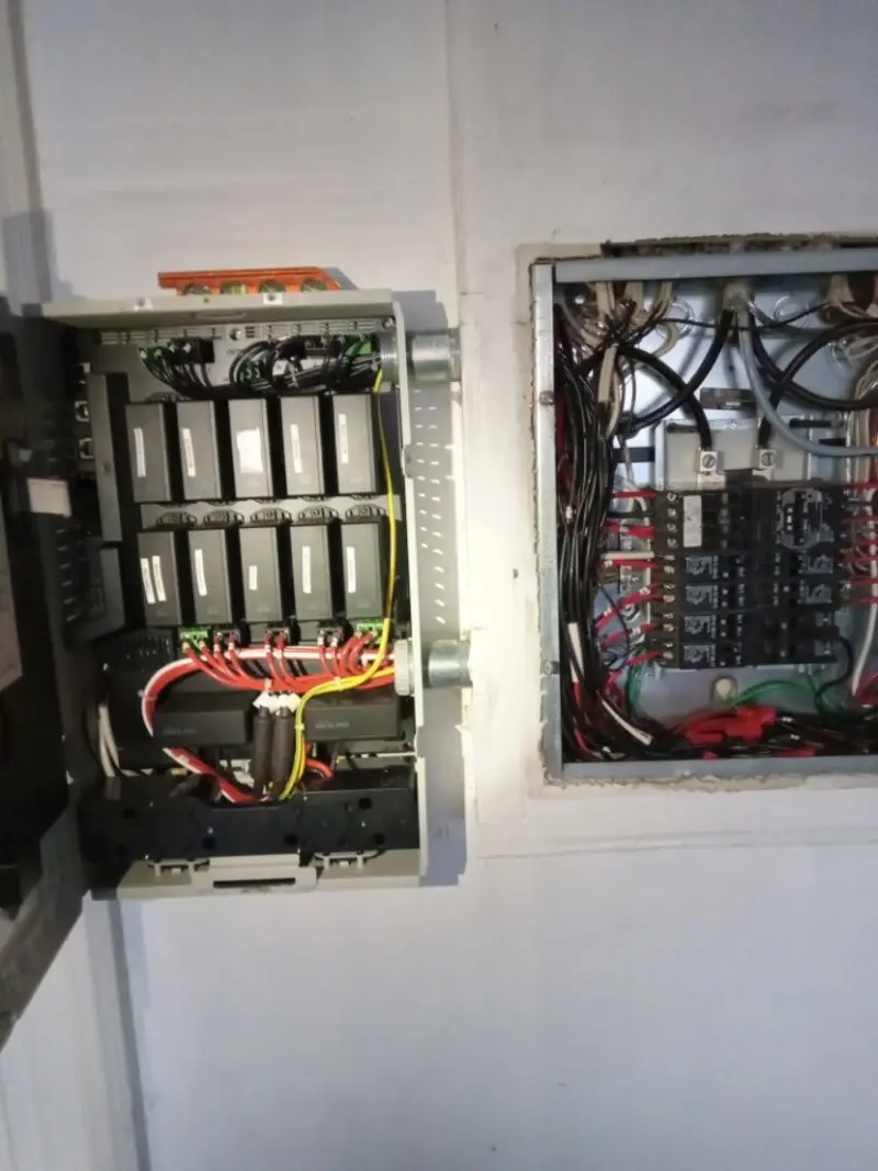 Electrical panel upgrade completed for Indoor Lighting Installation in Perryton